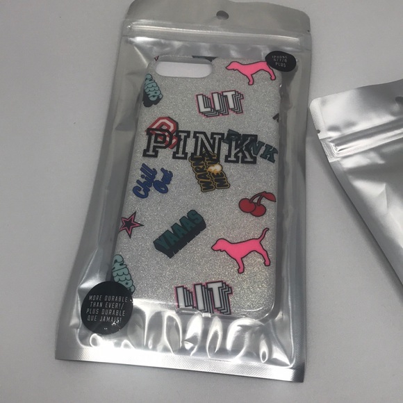 Pink VS case for iPhone 6/7/8 plus - Picture 6 of 6